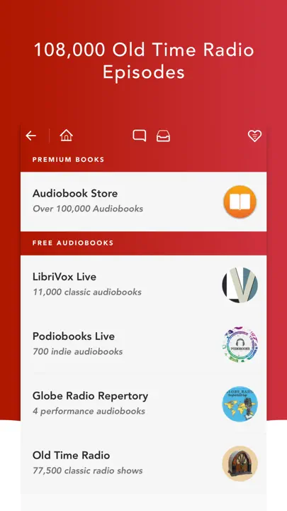 Audiobooks HQ + iPhone-skjermbilde 3