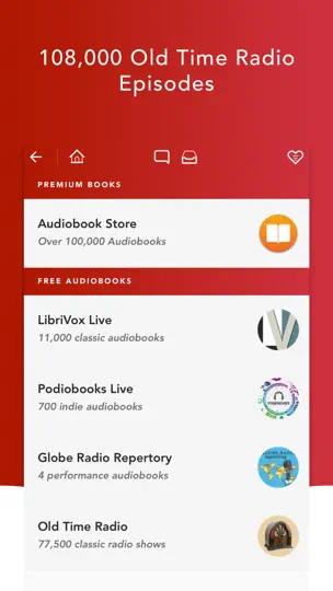Audiobooks HQ + iPhone Screenshot 3