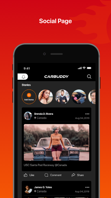 CarBuddy APP Screenshot