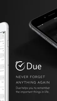 due - reminders & timers iphone screenshot 2