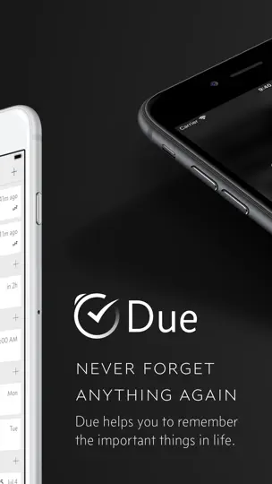 Capture d'écran de Due - Rappels & Minuteurs sur iPhone 2
