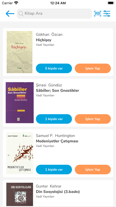 Kitap Dostum iPhone screenshot 6 - Book app