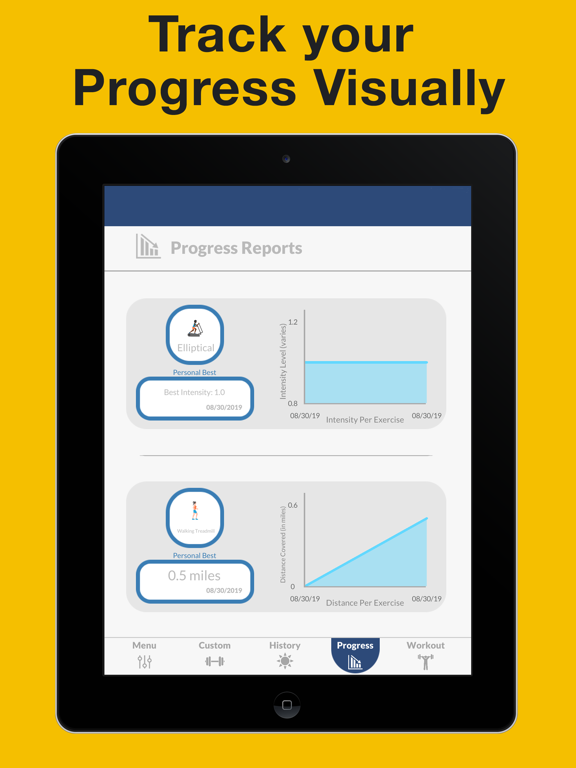 Screenshot #5 pour Stupid Simple Workout Tracker
