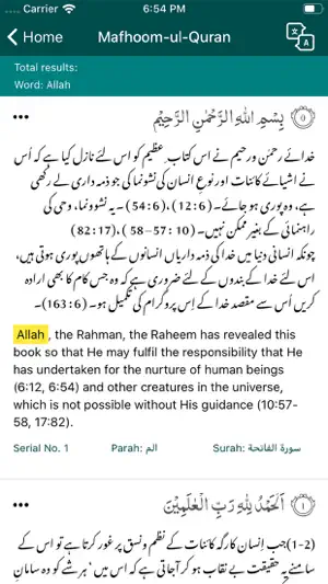 Quran with Lughat screenshot 4