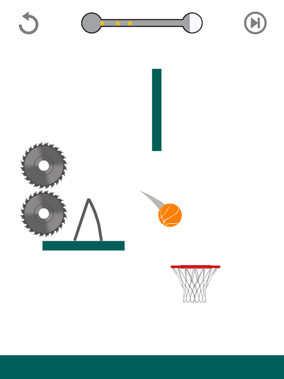 Basketball Lines iPad screenshot