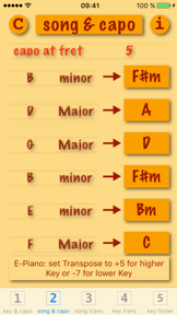 ChordTrans screenshot