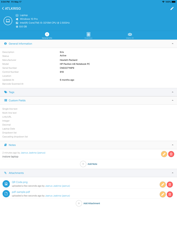 BOSSDesk iPad screenshot 4 - Business app