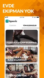 7 dakika egzersiz – fitness iphone resimleri 2