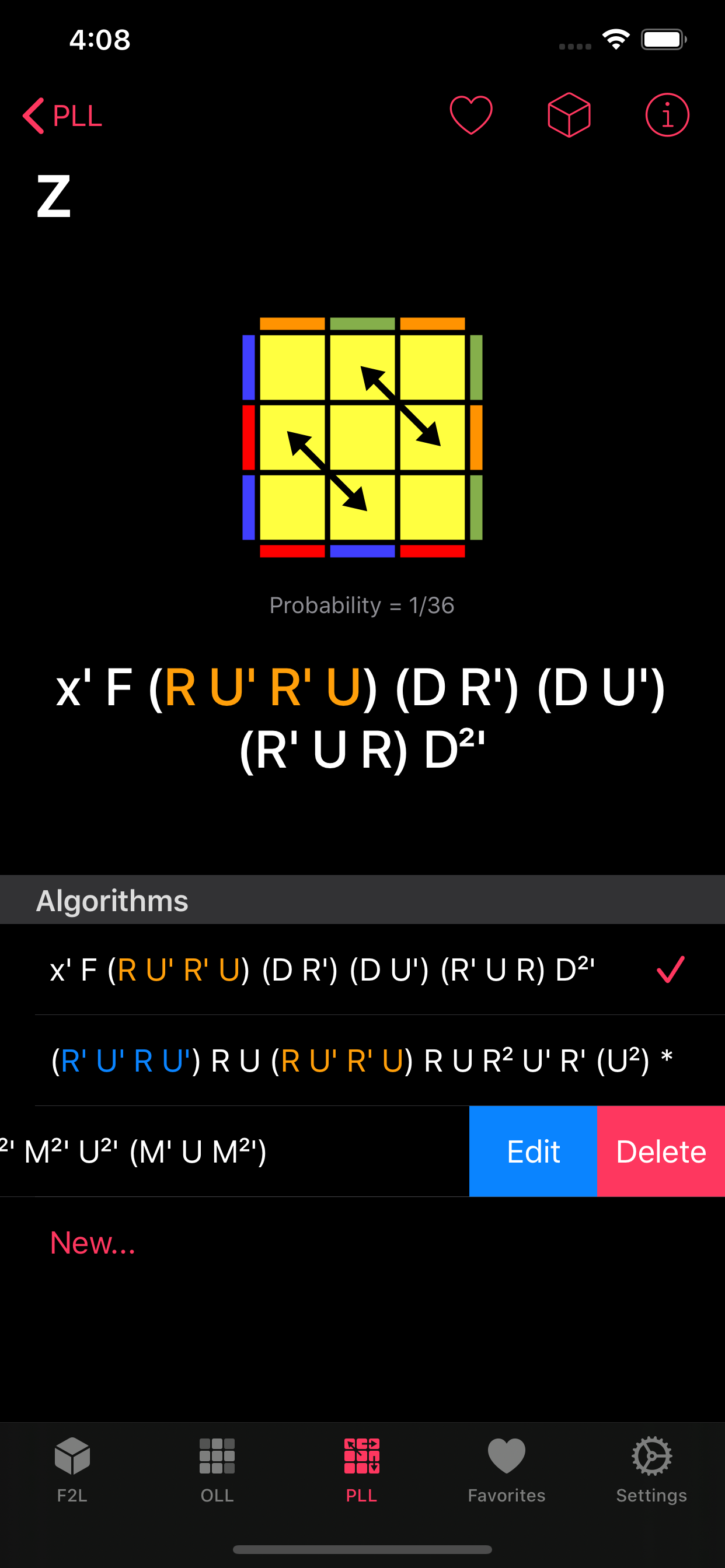 Cube CFOP