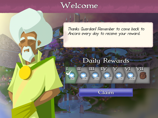 Guardians of Ancora iPad app afbeelding 7