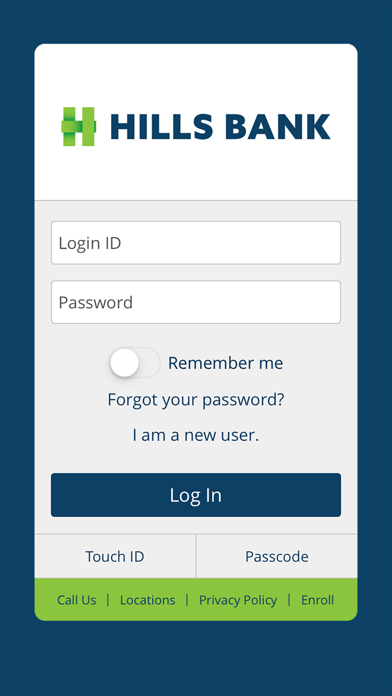 Hills Bank mobile Screenshot