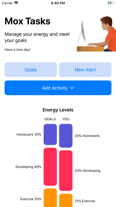 Screenshot #1 pour Mox Tasks