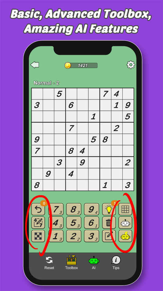 #2. Puzzle Gym:Sudoku, Minesweeper (iOS) 来自: Chengdu Unicgames Co., Ltd.