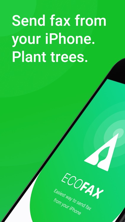 EcoFax - send fax from iPhone