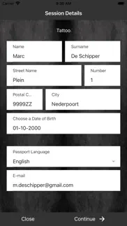inkpassport europe iphone screenshot 3