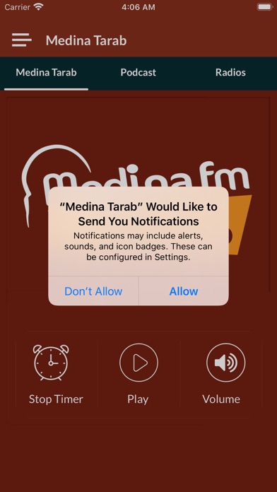 Radio Medina Tarab iPhone screenshot 7 - Music app