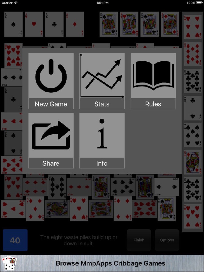 #5. Crazy Quilt Solitaire Classic (iOS) Με: MmpApps Corp.