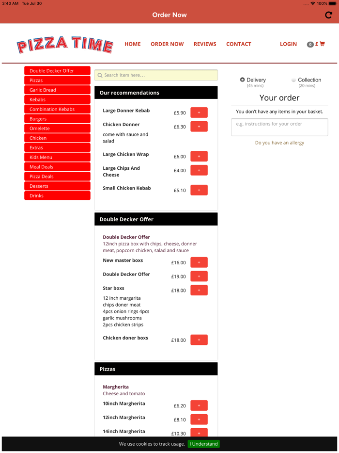 Pizza Time Bideford Bideford