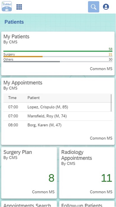 Screenshot #1 pour CommonMS eMed Doctor