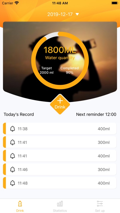 Drink water-drink water on tim