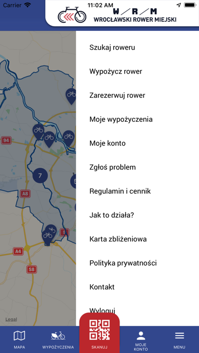 Wrocławski Rower Miejski screenshot 3