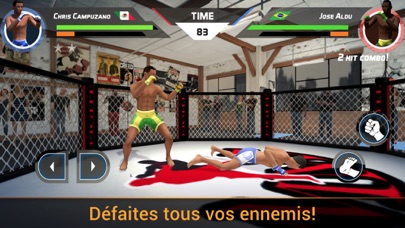Screenshot #2 pour MMA Fighting: Jeux de boxe