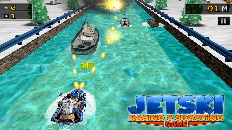 JET SKI RACING SHOOTING GAMES - 1.3 - (iOS)
