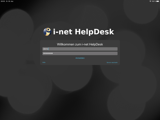 Screenshot #4 pour i-net HelpDesk Mobile 2.0