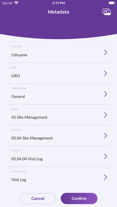PhlexTMF Mobile Scanning Screenshot