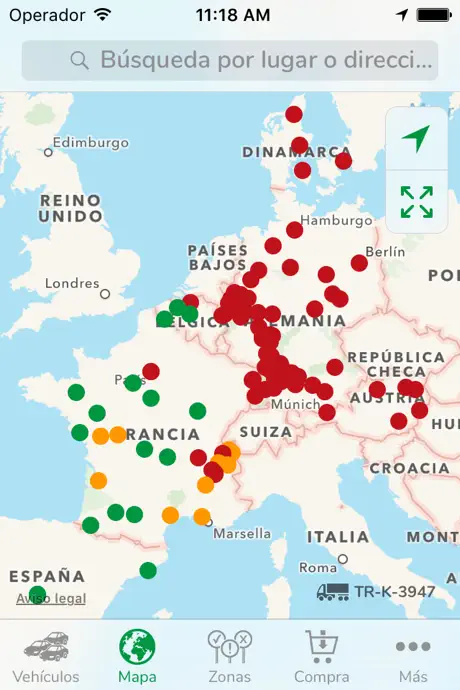 Green-Zones Fleet-App
