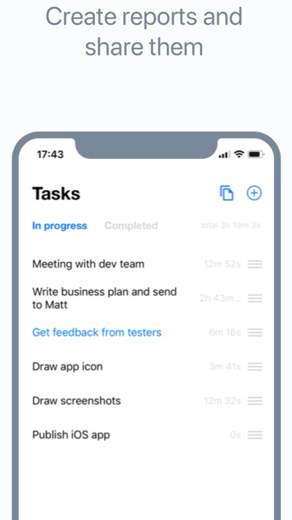 TaskTracker - Time tracker screenshot-3