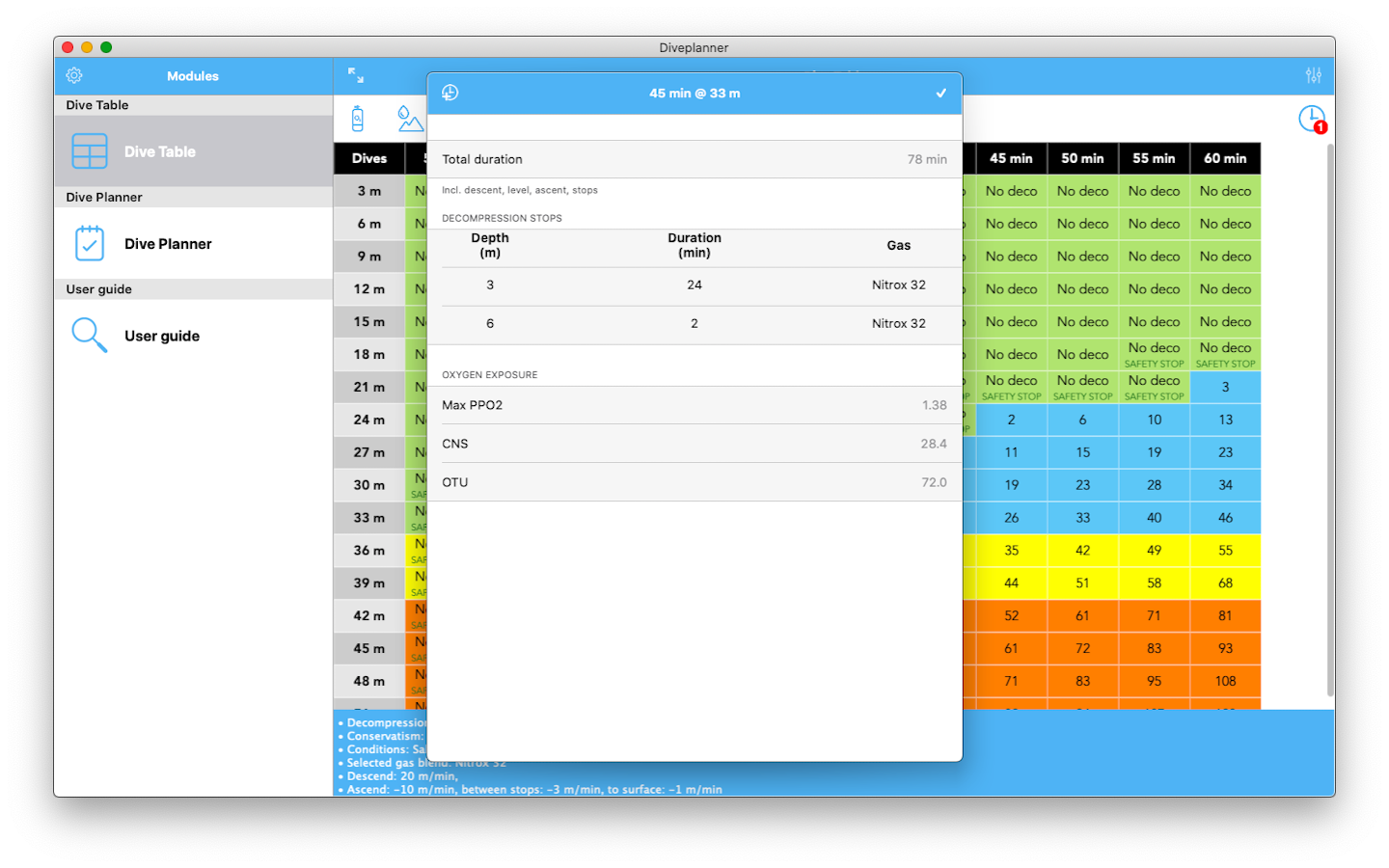 Diveplanner Tec & Rec