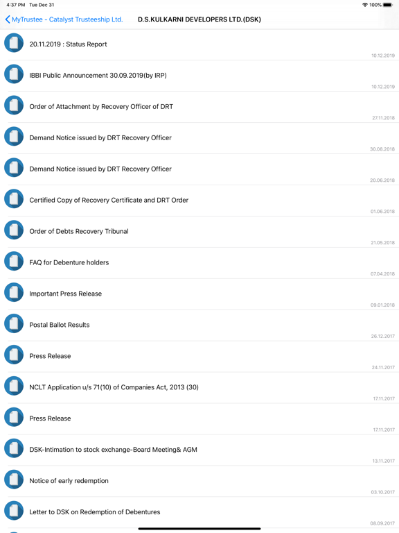 Screenshot #5 pour My Trustee