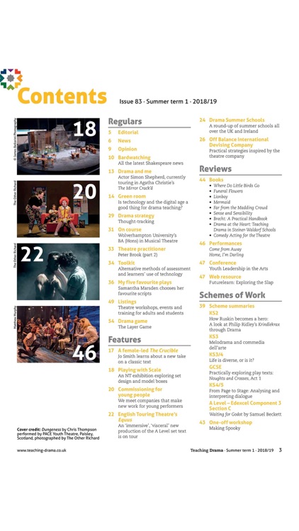 Teaching Drama Magazine