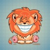 Sticker me: Funny Lion