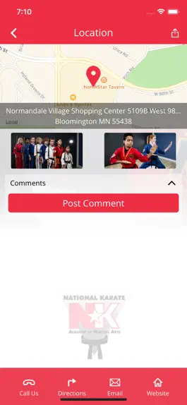 Game screenshot W. Bloomington National Karate apk