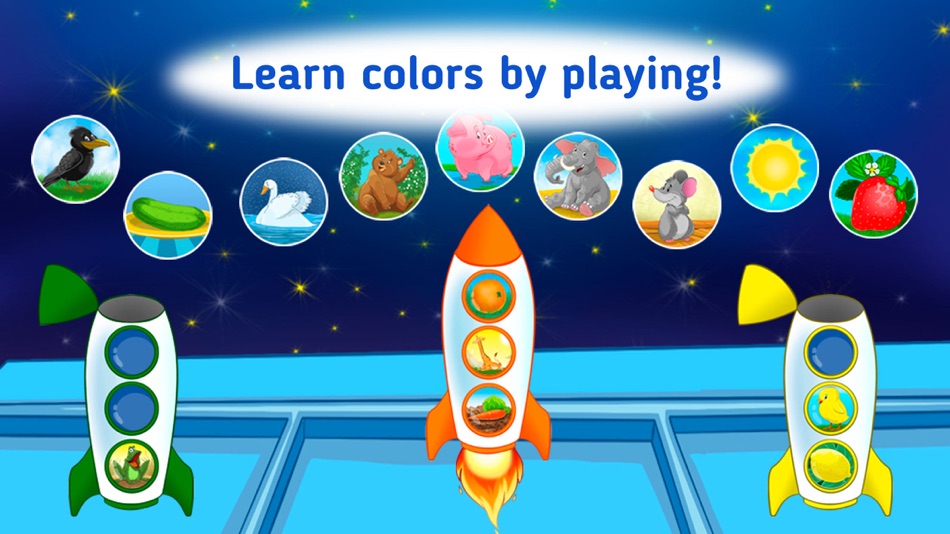 #6. Fun learning colors games 3 (iOS) 来自: GoKids!