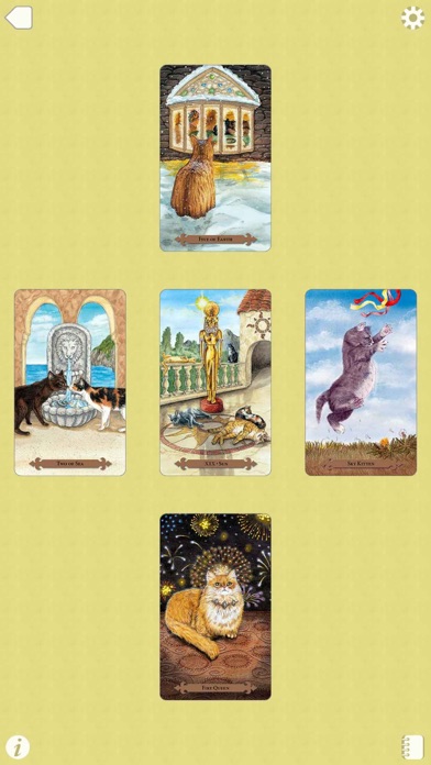 Mystical Cats Tarot Screenshot