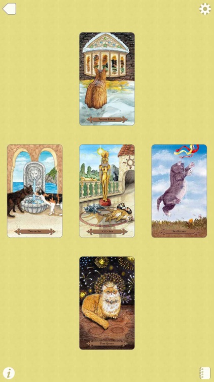 Mystical Cats Tarot screenshot-4