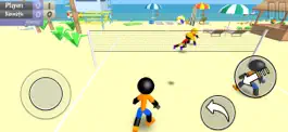 Game screenshot Stickman Beach Volleyball apk