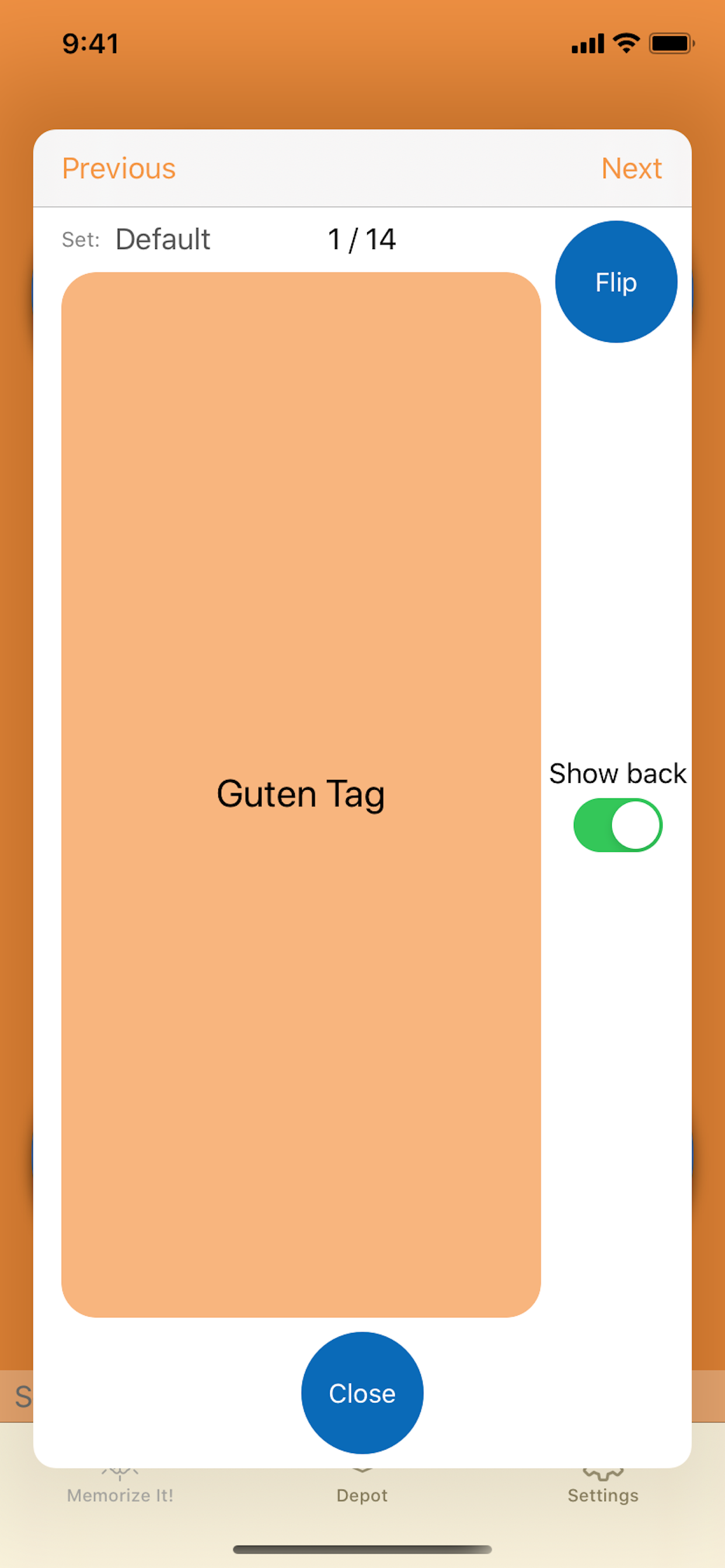 MemorizeItForever screenshot 2