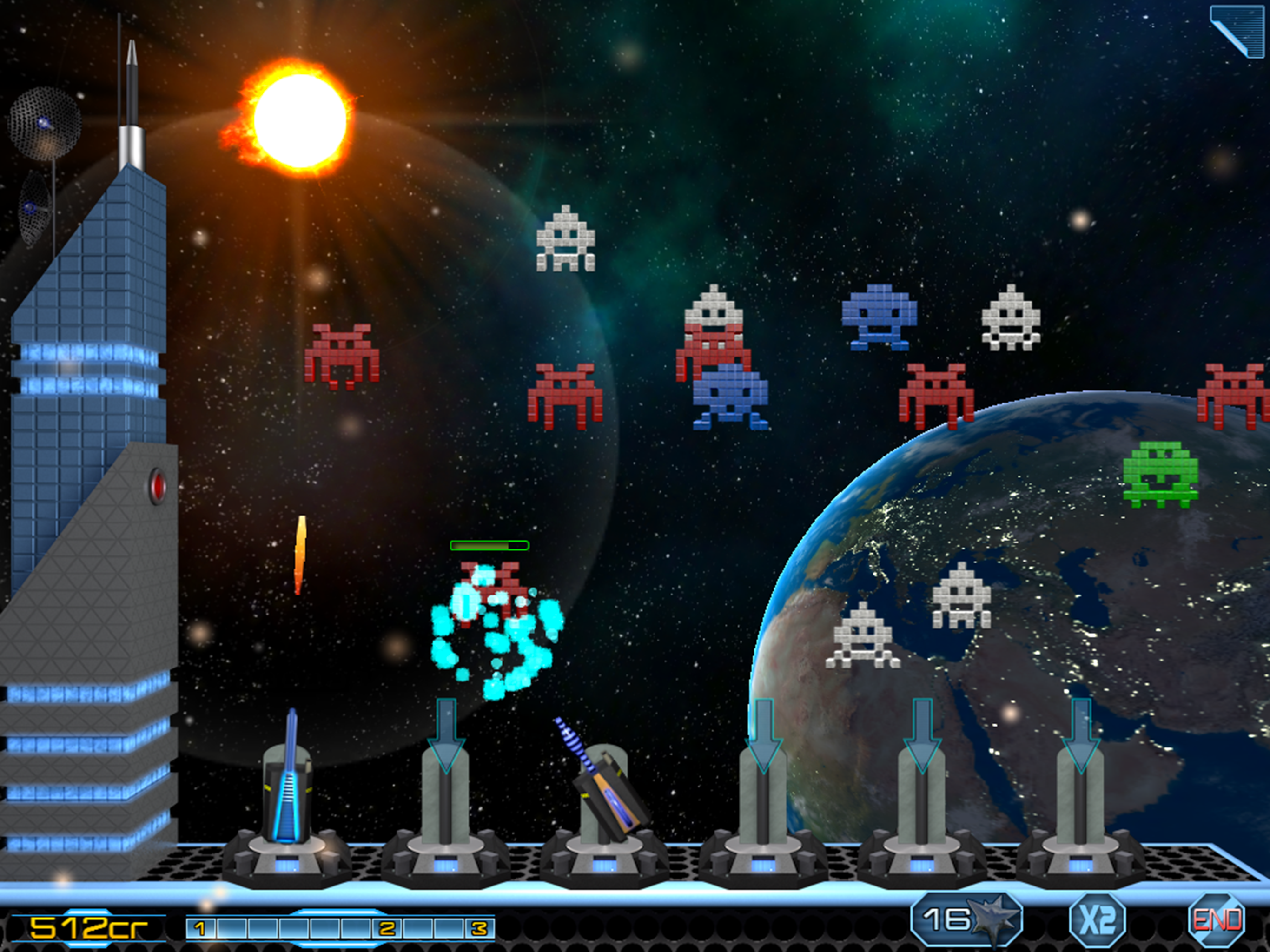 Block Invaders: Tower Defense