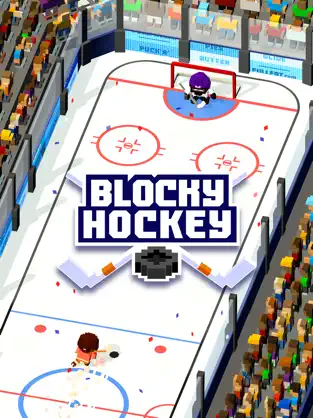 Screenshot 5 Blocky Hockey iphone