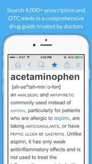 medicine dictionary iphone screenshot 1