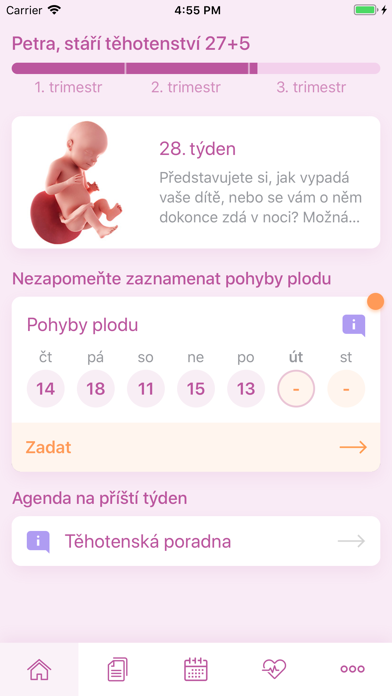 MAMApp CZ - vše o těhotenství Screenshot