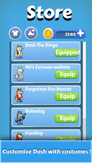 Dingo Dash iPhone screenshot
