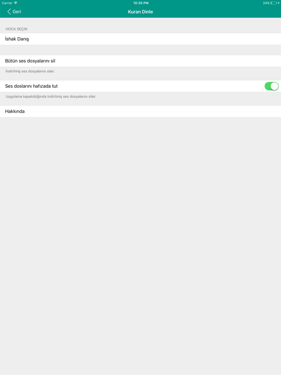 Screenshot #6 pour Kuran Dinle