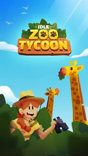 idle zoo tycoon 3d iphone screenshot 1