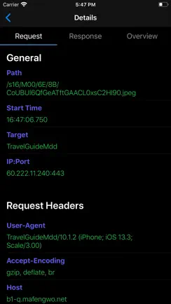 IHTTP Tracker -Network monitor iPhone image 3
