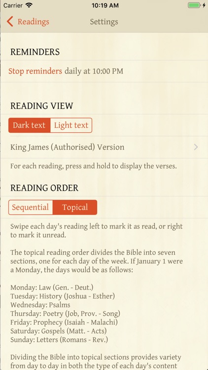 Bible Reading Plan